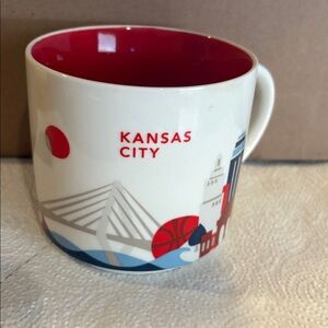 Starbucks  “You are here” collection Kansas City mug- NWOT